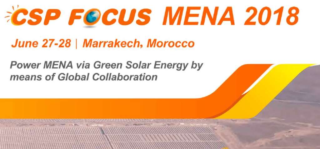 CSP Focus Mena 2018 - Plantas CSP