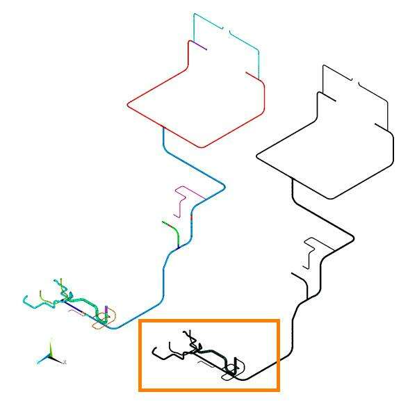 FEM model in analysis of piping system working at temperatures above creep zone (modelo de elementos finitos FEM)