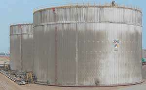 atmospheric storage tank