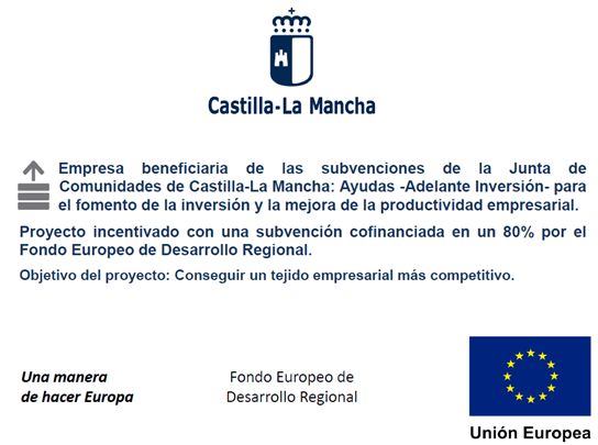 PROYECTO ADELANTE INVERSION LAB 4.0 PARA EL FOMENTO DE LA INVERSION Y LA MEJORA DE LA PRODUCTIVIDAD EMPRESARIAL EN CASTILLA LA MANCHA.