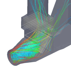 Streamlines bypass 45deg 50