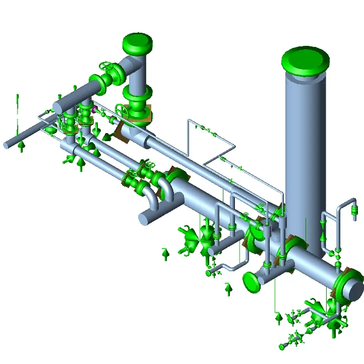 Ingeniería de Tuberías - Nueva 2 Tuberias Web 3D
